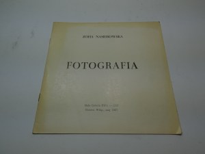 Nasierowska Zofia Exhibition Catalogue Photography