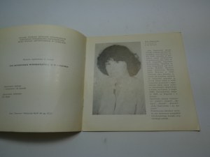 Nasierowska Zofia Exhibition Catalogue Photography