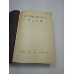 GINEKOLOGJA POLSKA ROK 1927 TOM VI