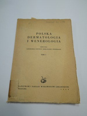 Polská dermatologie a venerologie 1952 TOM I
