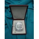 Fabryka Wyrobów Runowych Runotex Medal 1907 1977 + przypinka KALISZ