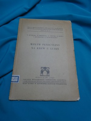 Effects of penicillin on blood in humans Szczeklik 1959