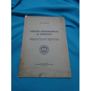 Dziecko bezrobotnych w świetlicy Barta 1939