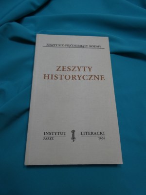 Historical Notebooks 157 Literary Institute Paris