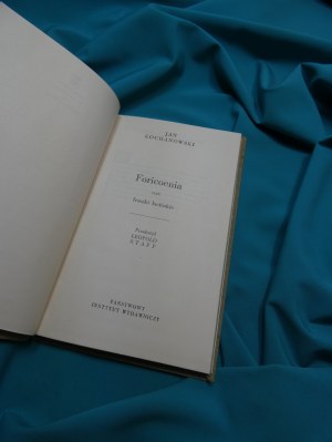 Foricoenia czyli Fraszki Łacińskie / Jan Kochanowski ; translated. Leopold Staff.