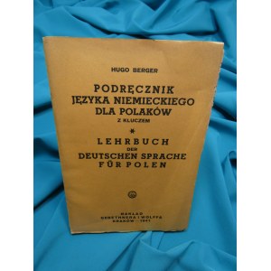 Podręcznik języka niemieckiego Berger 1941