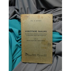 Krótkie nauki Syski