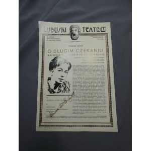 Teatr Lubuski Zielona Góra Mann O długim czekaniu