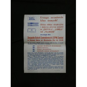 Plakat Mera Lumel Zastal Pomatex Falubaz