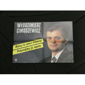 Plakat Włodzimierz Cimoszewicz