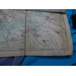 Montagnes des Tatras Carte textile de Zwolinski 1948 2ème édition