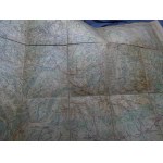 Tatra Mountains Zwolinski Textile Map 1948 Edition II