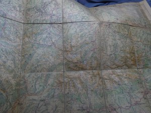 Carta tessile dei Monti Tatra Zwolinski 1948 2a edizione