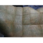 Montagnes des Tatras Carte textile de Zwolinski 1948 2ème édition