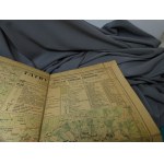 Montagnes des Tatras Carte textile de Zwolinski 1948 2ème édition