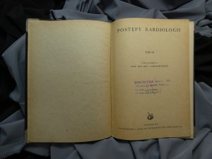 Postępy Kardiologii TOM III 1954
