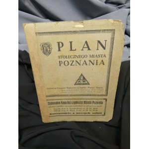 Plán hlavního města Poznaně cca 1948