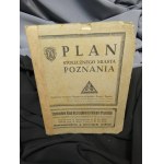 Plan of the capital city of Poznań ca 1948