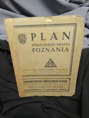Plan stołecznego miasta Poznania ca 1948