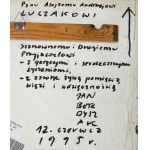 Jan Berdyszak (1934 Zawory - 2014 Poznań), Bez tytułu, 1995