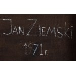 Jan Ziemski (1920 Kielce - 1988 Lublin), Bez tytułu, 1971