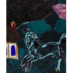 Ryszard Grzyb (b. 1956, Sosnowiec), Centaur and cottage, 2008