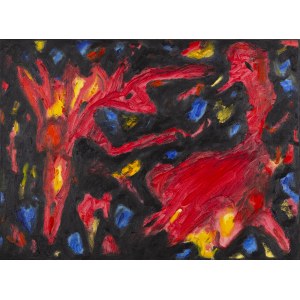 Tomasz Sadlej (b. 1964), Dance of Fire, 2024