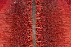Zdzislaw Salaburski (1922 Częstochowa - 2006 Warsaw), Untitled, 1965