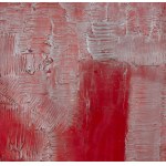 Tadeusz Wolański (1930 Łódź - 2018 ), Konstrukcja czerwona, 1964