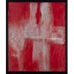 Tadeusz Wolański (1930 Łódź - 2018 ), Konstrukcja czerwona, 1964