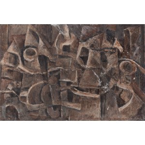 Wanda Paklikowska-Winnicka (1911 Lwów - 2001 Pruszków), Wizyta z cyklu Rytmy płaszczyzn