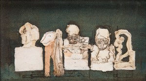 Hugon Lasecki (b. 1932, Grudziądz), Untitled