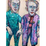 Franciszek Maśluszczak (ur. 1948, Kotlice), Dwóch chłopców, 1997/8