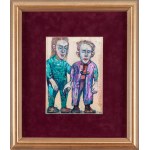 Franciszek Maśluszczak (ur. 1948, Kotlice), Dwóch chłopców, 1997/8