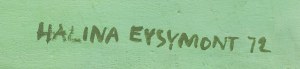 Halina Eysymont (1930 - 2024 ), 