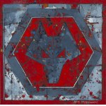 Artur Przebindowski (b. 1967, Chrzanów), Wolves from the series Signs - triptych, 2015