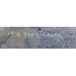 Artur Przebindowski (ur. 1967, Chrzanów), Obraz nr 17 z serii Ściany , 2019