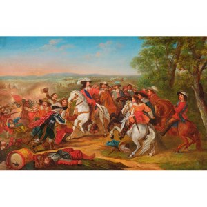Unknown artist, Battle scene
