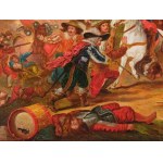 Unknown artist, Battle scene