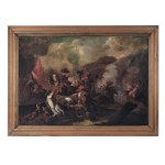 Battle scene, 18th century