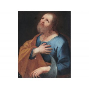 Portrait of a saint, 18th century