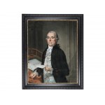 Portrait of an elegant gentleman with documents, 18th century
