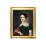 Artist of the 19th century, Portrait of Charlotte Waldmann