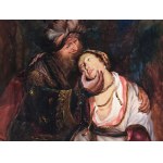 Oriental artist of the 19th century, The slave trader
