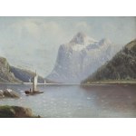 Seascape, Oil on cardboard