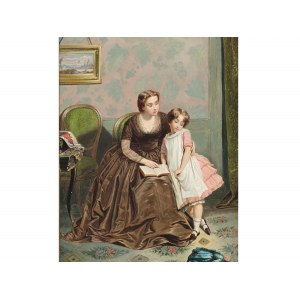 Austrian painter of the 19th century, The best friend