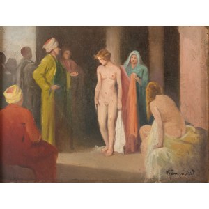 Slave market, Artist around 1900