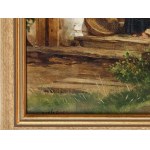 Painter around 1900, Peasant woman