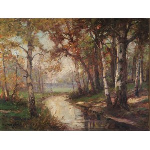 Unknown artist around 1900/20, Forest Landscape