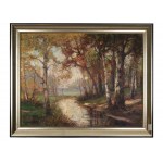 Unknown artist around 1900/20, Forest Landscape